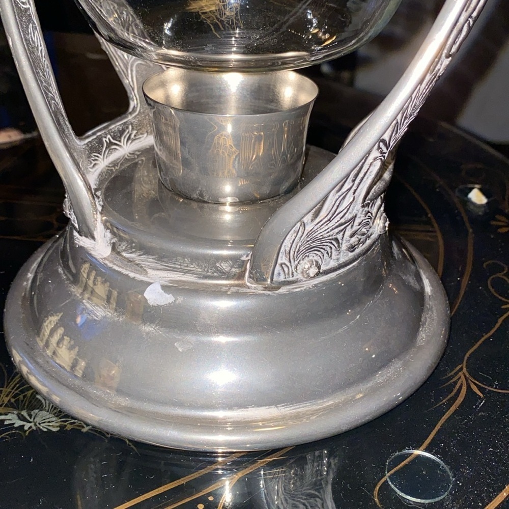 Vintage Newport Silverplate CoffeePitcher/Carafe on Tilt- Rare Mid-Century - Picture 4 of 6